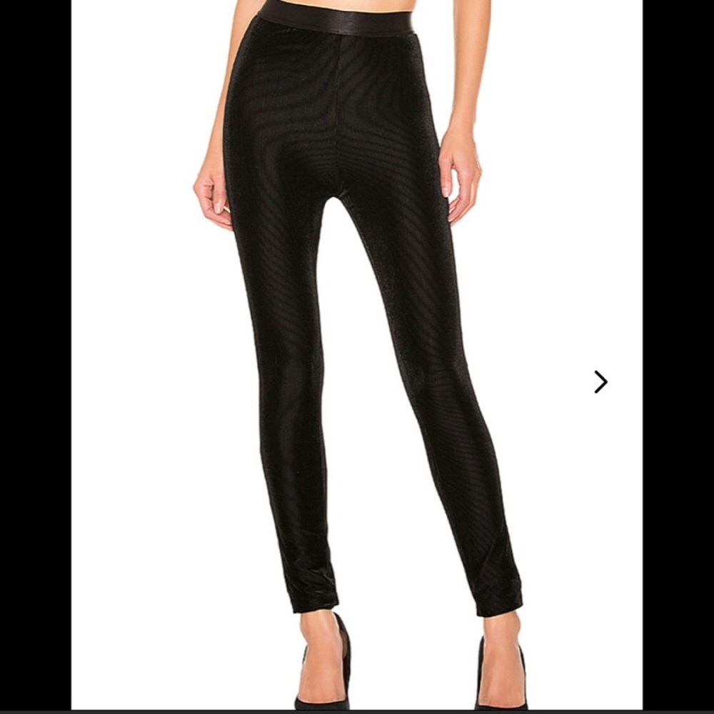 Lovers & Friends velour leggings